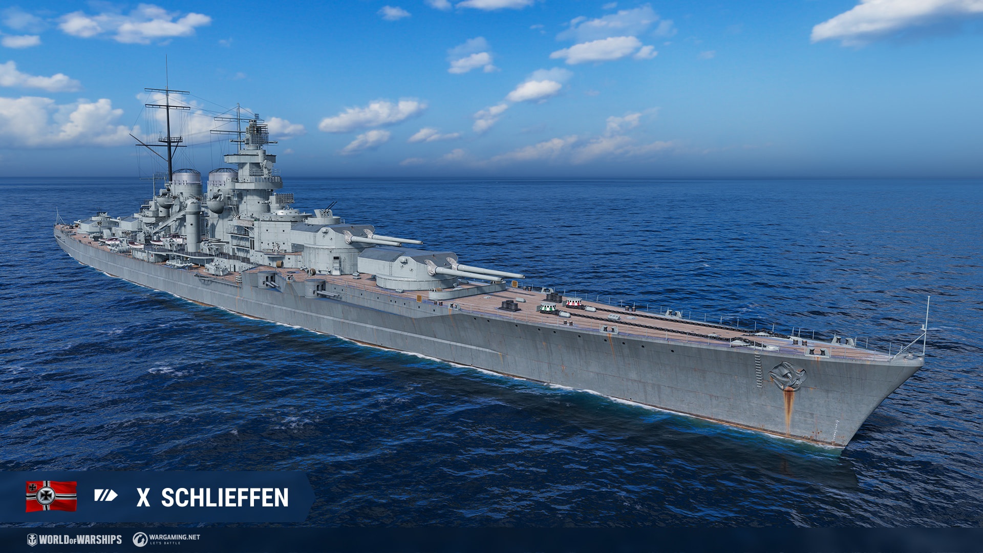 World of Warships Supertest New German battleship branch